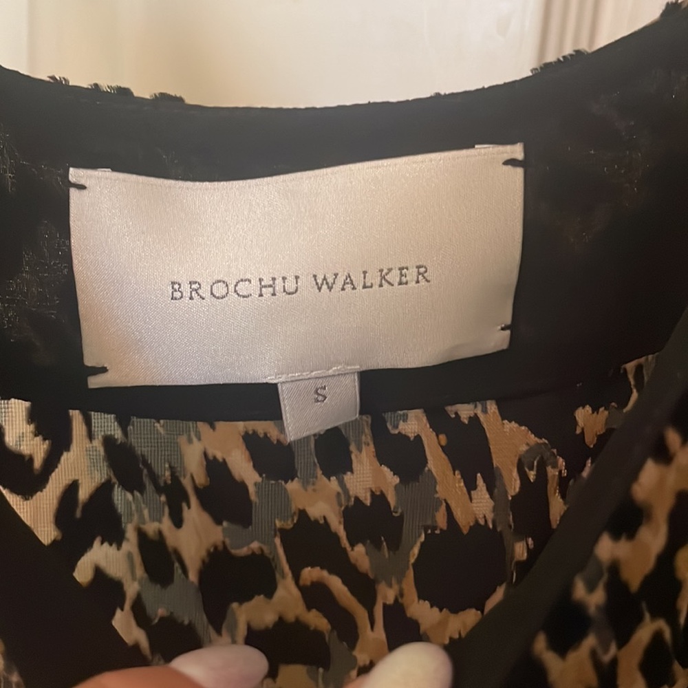 NWOT Brochu Walker leopard cami size small - Picture 3 of 5